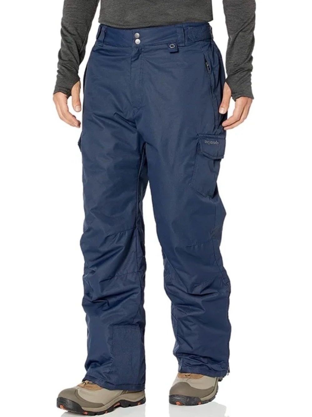 SkiGear by Arctix Men's Snow Sports Navy Blue Cargo Pants Size M